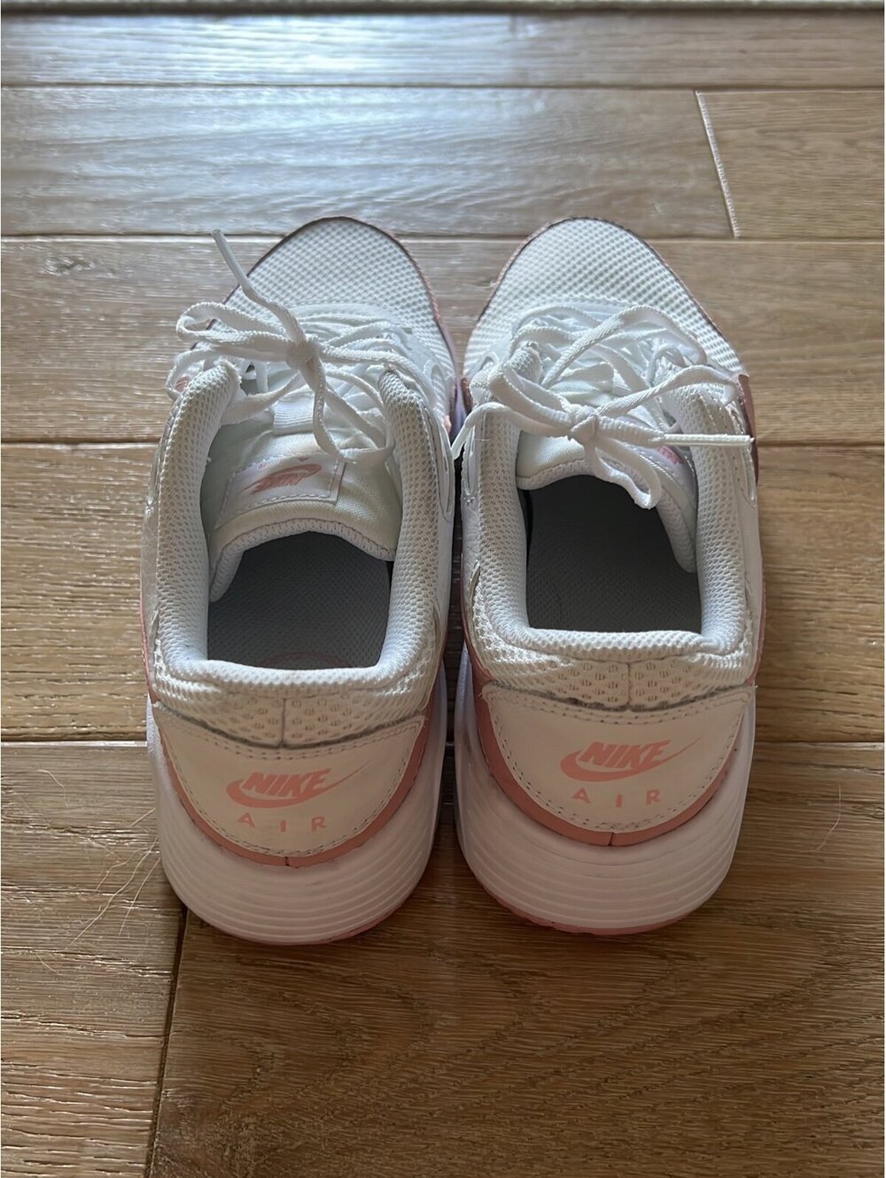 Women’s Pink & White Nike Air Shoes - Picture 4 of 7
